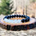  Opalite and Onyx Bracelet for Negative Energy Protection by Rock My Zen